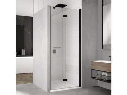 Dvoudílné skládací dveře pravé / 1 strana rohového vstupu SOLF1D0750687