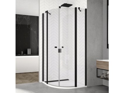 Čtvrtkruh s dvoukřídlými dveřmi, rádius 550 mm SOR551000687