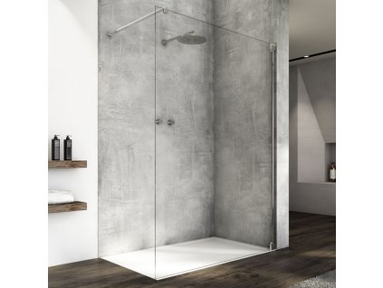 Pevná stěna samostatná s vyrovnávacím profilem CAT4SM25068