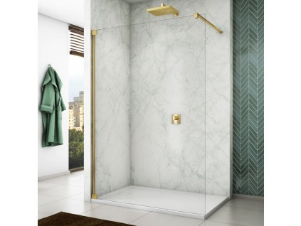 Pevná stěna samostatná s vyrovnávacím profilem CAT40901207