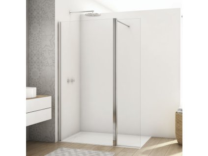 Pevná stěna samostatná s krátkou otočnou stěnou ve 180° D22WI31805088