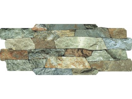 Brickup Dlažba 16x40 cm Breccia Rock mix Mat