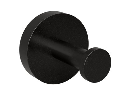 X-ROUND BLACK háček, černá mat