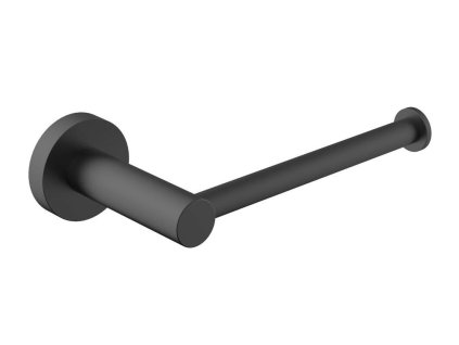 X-ROUND BLACK držák toaletního papíru, černá mat