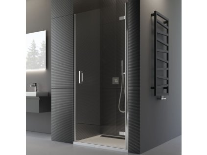 Jednokřídlé dveře s vyrovnávacím profilem, panty vpravo PUR1CD0801022