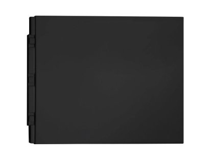 COUVERT panel boční 70x52cm, černá mat