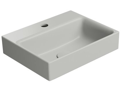 NUBES keramické umývátko 40x32cm, cenere mat