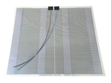 Elektrická topná folie pod zrcadlo 40x40cm, 38W