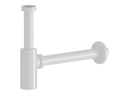 Umyvadlový sifon 5/4", DN32, bílá