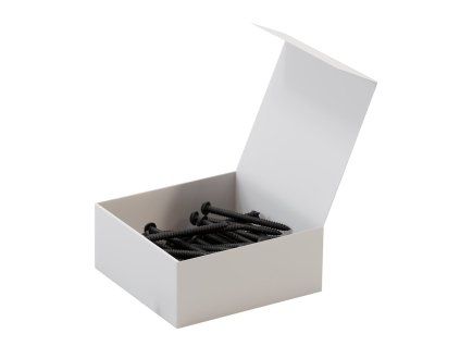Vruty pro upevnění akustických panelů, 4,5x45mm, 50ks, černá