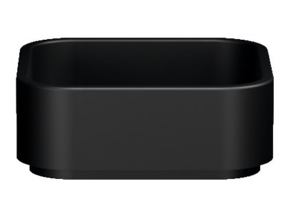 HAKO keramické umyvadlo na desku 40x40 , černá mat