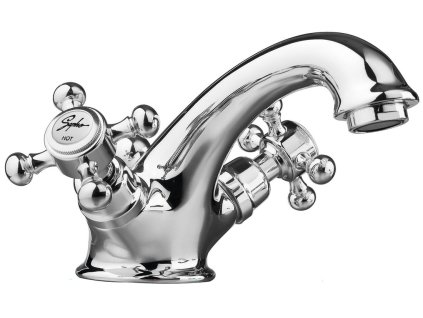 ANTEA stojánková umyvadlová baterie s výpustí, chrom