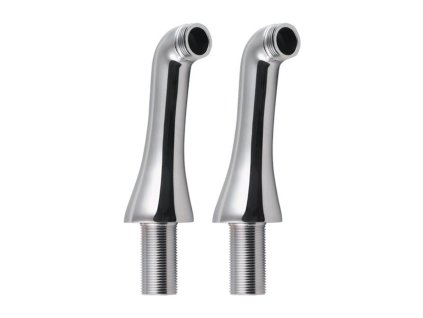 ANTEA připojení pro instalaci vanové baterie na okraj vany (pár), chrom