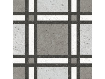 Déco Dlažba 20x20 cm Cementine Scozzese Mat