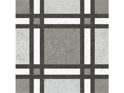 Déco Dlažba 20x20 cm Cementine Scozzese Mat