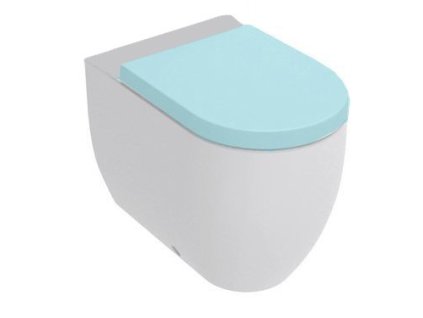 FLO WC kombi mísa 36x60cm, spodní/zadní odpad, bílá