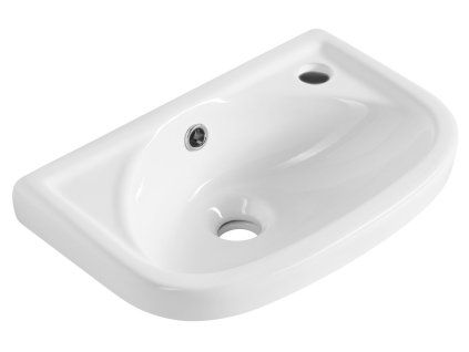 REX keramické umývátko 41x28cm, bílá