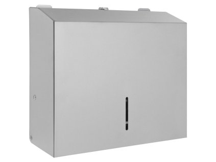 Zásobník na papírové ručníky 285x265x105mm, broušená nerez