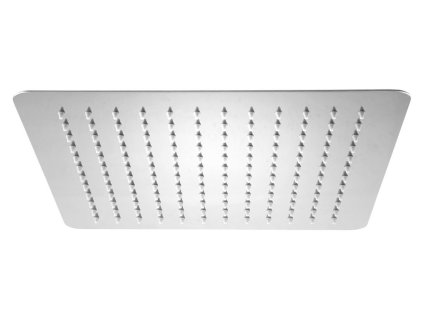 SLIM hlavová sprcha, čtverec 300x300mm, leštěný nerez