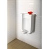 WALDORF urinál se zakrytým přívodem vody, 44x72cm, bílá