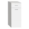 ZOJA/KERAMIA FRESH skříňka spodní s košem 35x78x29cm, bílá