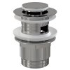 Výpust umyvadlová CLICK/CLACK 5/4" celokovová s přepadem, malá zátka