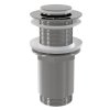 Výpust umyvadlová CLICK/CLACK 5/4" celokovová bez přepadu, malá zátka
