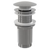Výpust umyvadlová CLICK/CLACK 5/4" celokovová bez přepadu, velká zátka