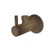 Ventil rohový s filtrem 1/2"×1/2", bronz-antic