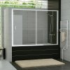 RONAL TOP-LINE Vanové posuvné dveře s pevnou stěnou v rovině TOPB2SM15007