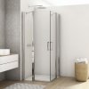 Rohový vstup dvoudílný s křídlovými dveřmi - nerovnostranné provedení D22DE2B10125087