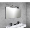 CHICAGO LED svítidlo, 400x120mm, 8W, 230V, IP44, plast, černá mat