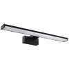 CHICAGO LED svítidlo, 400x120mm, 8W, 230V, IP44, plast, černá mat