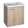 ZOJA/KERAMIA FRESH umyvadlová skříňka 44x50x25,3cm, dub platin
