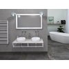 SKA konzole pod umyvadlo/desku 1200x200x460mm, černá mat