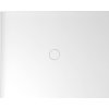 MIRAI sprchová vanička z litého mramoru, obdélník 100x80x1,8cm, levá, bílá