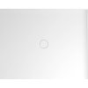 MIRAI sprchová vanička z litého mramoru, obdélník 100x80x1,8cm, pravá, bílá