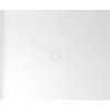 MIRAI sprchová vanička z litého mramoru, obdélník 110x90x1,8cm, levá, bílá