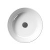 KUBE X keramické umyvadlo na desku, průměr 45cm, bílá ExtraGlaze