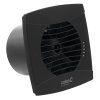 UC-10 koupelnový ventilátor axiální, 8W, potrubí 100mm, černá