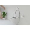 Závěsné WC se sedátkem SoftClose, Rimless, bílá