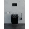 Závěsné WC se sedátkem SoftClose, Rimless, matná černá