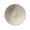 PURA keramické umývátko na desku, průměr 32cm, creta mat