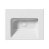 NORM keramické umyvadlo 50x40cm, bez otvoru, bílá ExtraGlaze