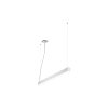 NOLI 120 P-Z - Zavěšené, délka kabelu+lanka 2,5m, Bílá, Délka - 1200 mm, 3000/3500/4000K, hliník/opálový difuzor, Osvícení - do 20 m2, CRI 90+