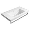 CLASSIC keramické umyvadlo 90x50cm, bez otvoru, bílá ExtraGlaze