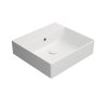 KUBE X keramické umyvadlo 50x47cm, bez otvoru, bílá mat