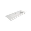PURA keramické umyvadlo Slim 122x46cm, bílá mat