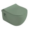 BRILLA WC sedátko, SLIM, Soft Close, zelená mat