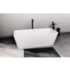 LEYLA volně stojící vana, solid surface 170x78x55cm, bílá mat